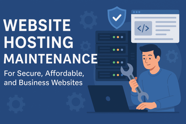 Website Hosting Maintenance for Secure Affordable and Business Websites