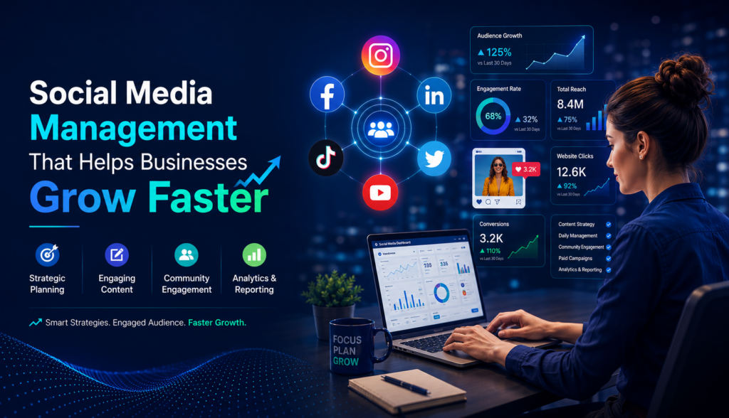 Social Media Management That Helps Businesses Grow Faster